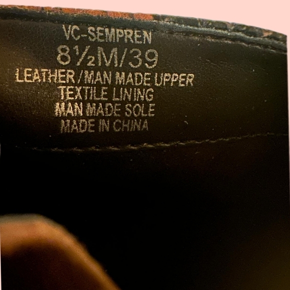 VINCE CAMUTO Women's Sempren Ankle Boot Brown and Black Size 8.5 New - Picture 15 of 15